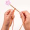 10 Pack Cute Flower Needle Point Protectors Silicone Needle Point Protectors Knitting Accessories and Supplies Knitting Needle Stoppers Knitting Needles Point Protectors Knitting Tools
